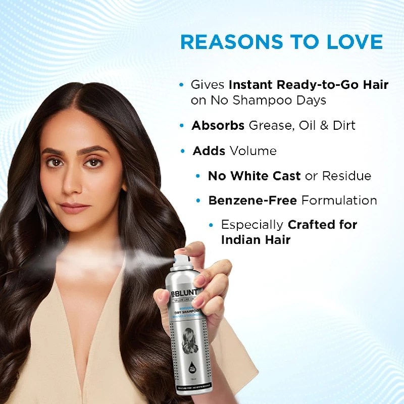 BBLUNT Refresh Dry Shampoo to Instantly Refresh & Add Volume - Image 3