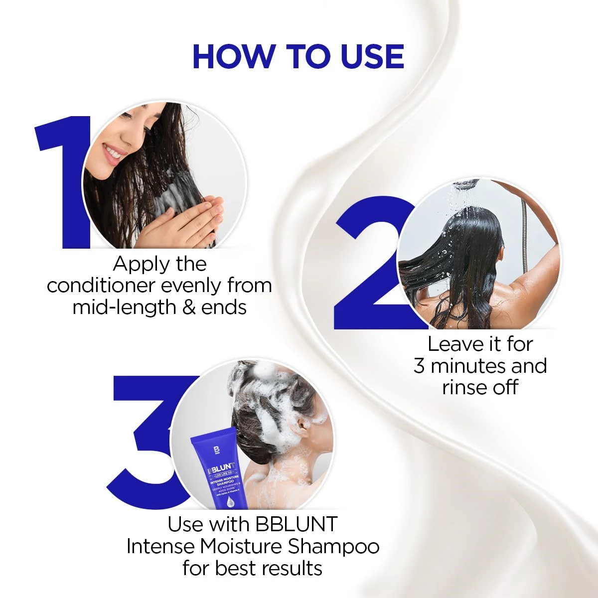 BBLUNT Intense Moisture Conditioner with Vitamin E & Jojoba - Image 9