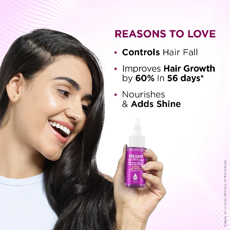 BBLUNT Hair Fall Control Scalp Hair Tonic - Image 3
