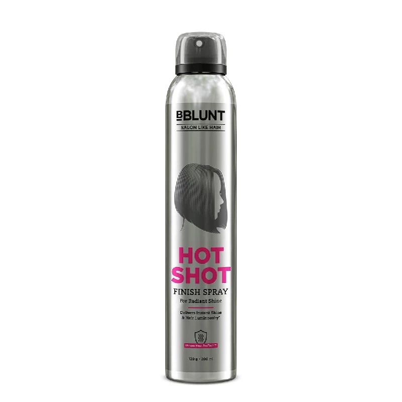 BBLUNT Hot Shot Finish Spray For Radiant Shine