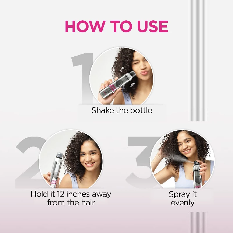BBLUNT Hot Shot Finish Spray For Radiant Shine - Image 4