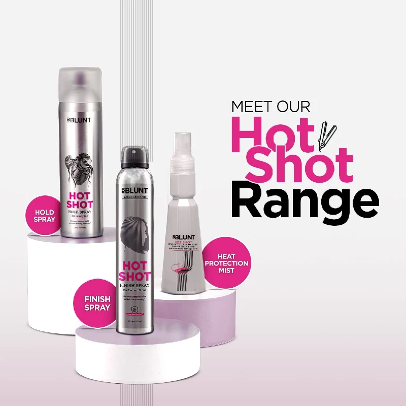 BBLUNT Hot Shot Finish Spray For Radiant Shine - Image 5