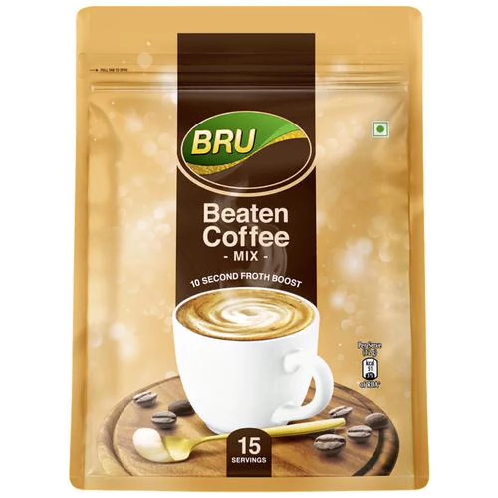 BRU Beaten Coffee Mix - Rich BRU Beaten Coffee Mix - Rich--12 g (15 Sachets x 12 g Each)