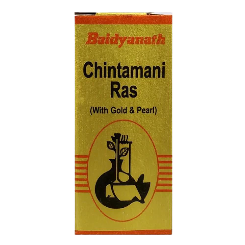 Baidyanath Chintamani Ras with Gold - Image 1