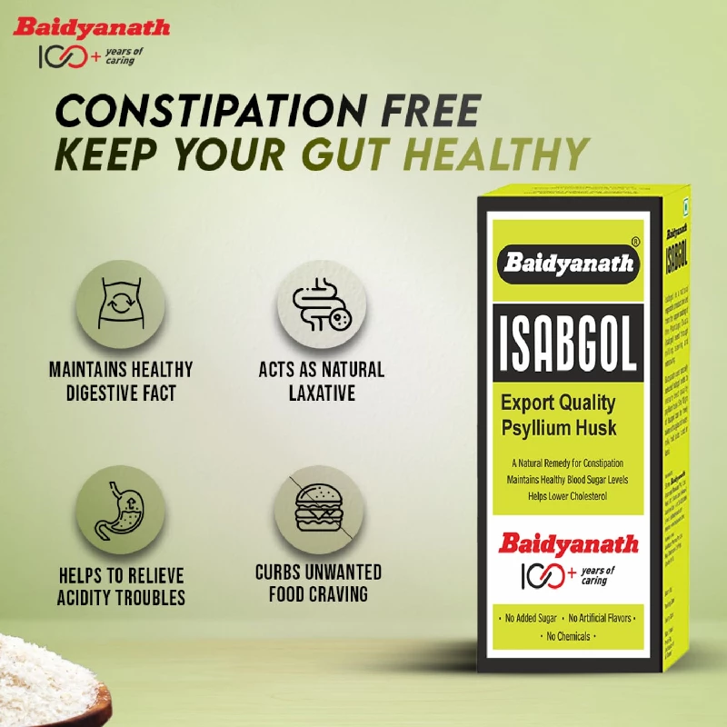 Baidyanath Isabgol-Psyllium Husk Powder - Image 3