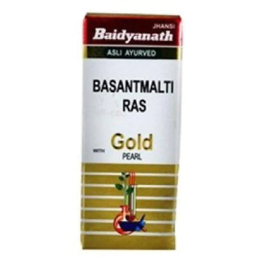 Baidyanath Jhansi BasantMalti Ras with Gold Pearl - Image 1