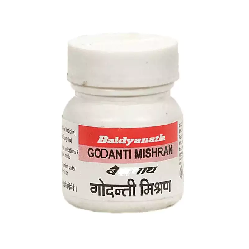 Baidyanath Jhansi Godanti Mishran | Ayurvedic Analgesic Tablets | Natural Fever & Body Ache Relief-1