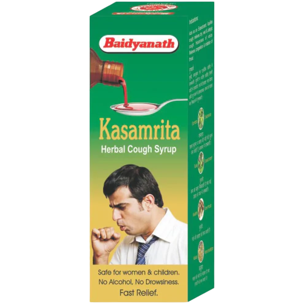 Baidyanath Kasamrit Herbal Syrup - Image 3