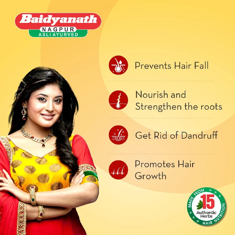 Baidyanath Maha Bhringraj Hair Oil - Image 3