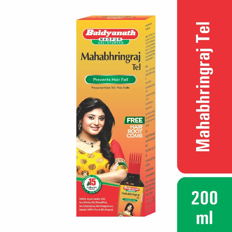 Baidyanath Maha Bhringraj Hair Oil - Image 6