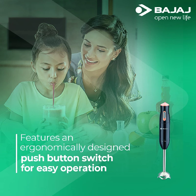 Bajaj 300 Watts Hand Blender - Image 3