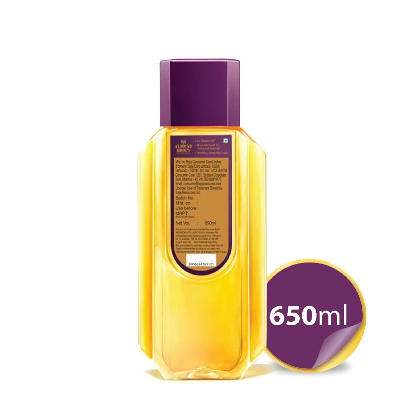 Bajaj Almond Drops Hair Oil - Image 2