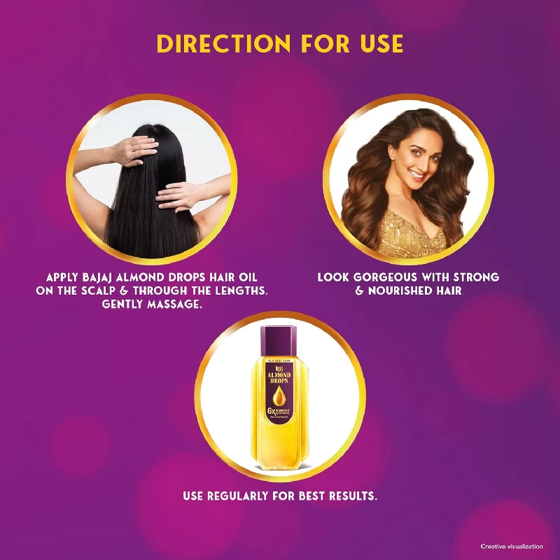 Bajaj Almond Drops Hair Oil - Image 6