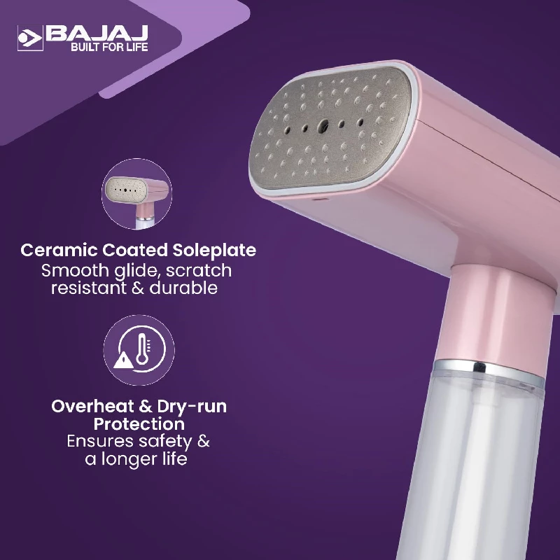 Bajaj Steam Majesty 1000 Watts Garment Steamer - Image 3