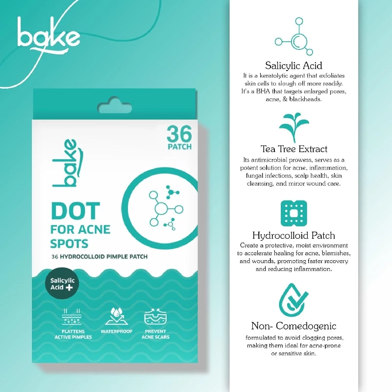 Bake Salicylic Acid Pimple Patches for Active Acne - Image 3