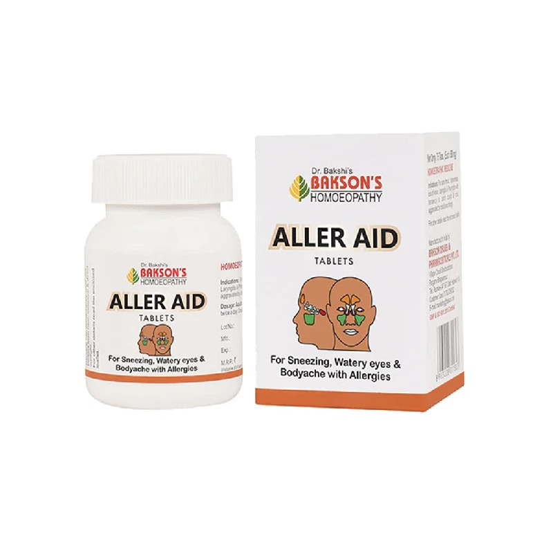 Bakson's Homeopathy Aller Aid Tablet - Image 1