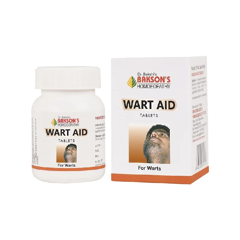 Bakson's Homeopathy Wart Aid Tablet - Image 1