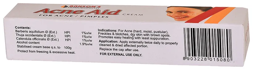 Bakson's Homoeopathy Acne Aid Cream - Image 3