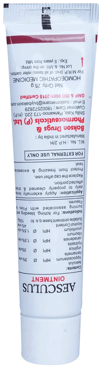 Bakson's Homoeopathy Aesculus Ointment - Image 6