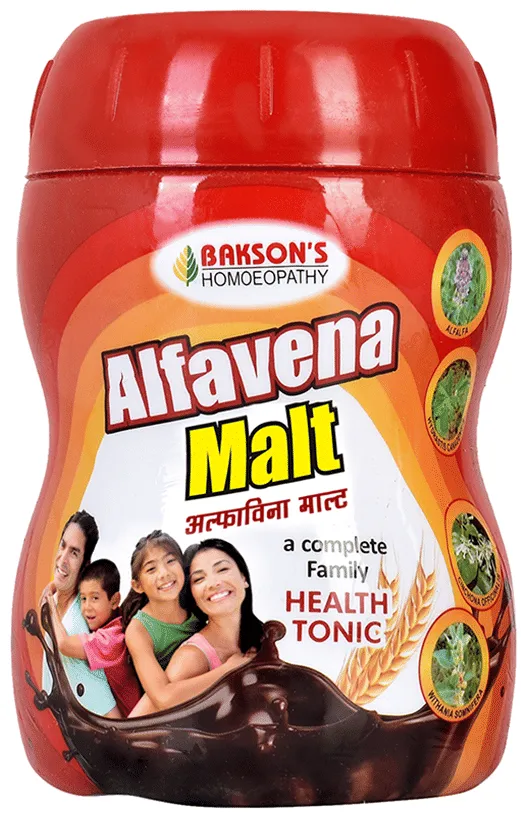 Bakson's Homoeopathy Alfavena Malt Powder - Image 1