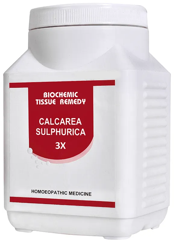 Bakson's Homoeopathy Calcarea Sulphurica Biochemic Tablet - Image 18
