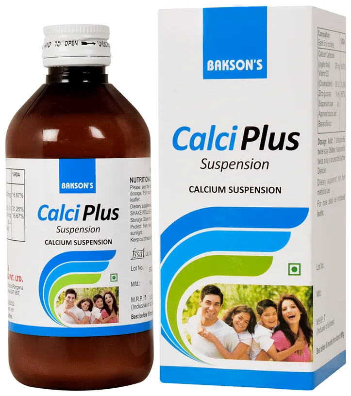 Bakson's Homoeopathy Calci Plus Suspension