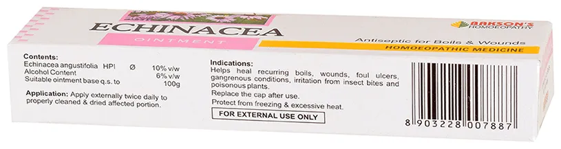 Bakson's Homoeopathy Echinacea Ointment - Image 2