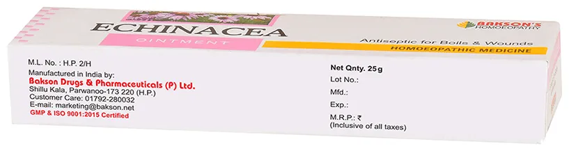 Bakson's Homoeopathy Echinacea Ointment - Image 3