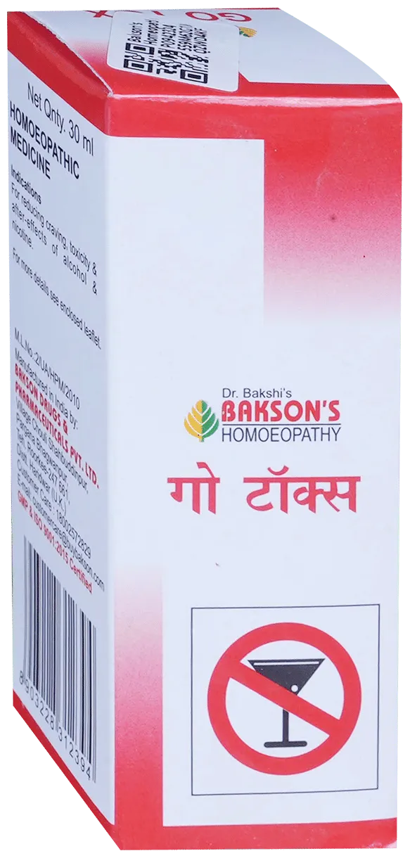 Bakson's Homoeopathy Go Tox Drop - Image 2