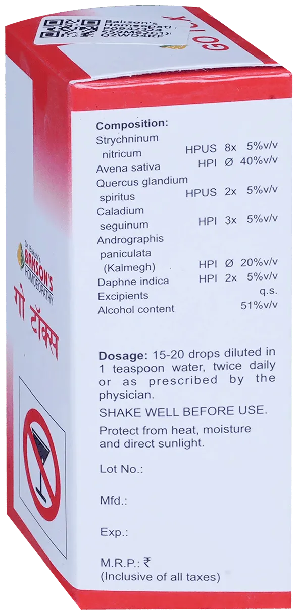 Bakson's Homoeopathy Go Tox Drop - Image 4