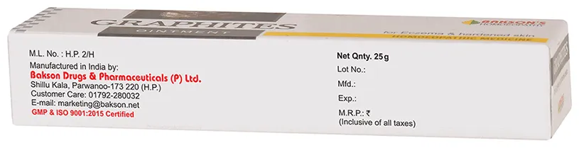 Bakson's Homoeopathy Graphites Ointment - Image 3