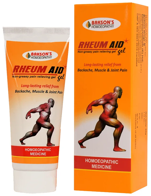 Bakson's Homoeopathy Rheum Aid Gel