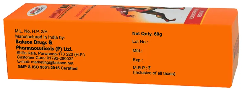 Bakson's Homoeopathy Rheum Aid Gel - Image 2
