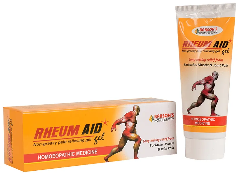 Bakson's Homoeopathy Rheum Aid Gel - Image 4