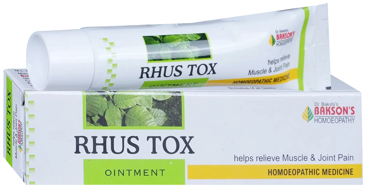 Bakson's Homoeopathy Rhus Tox Ointment