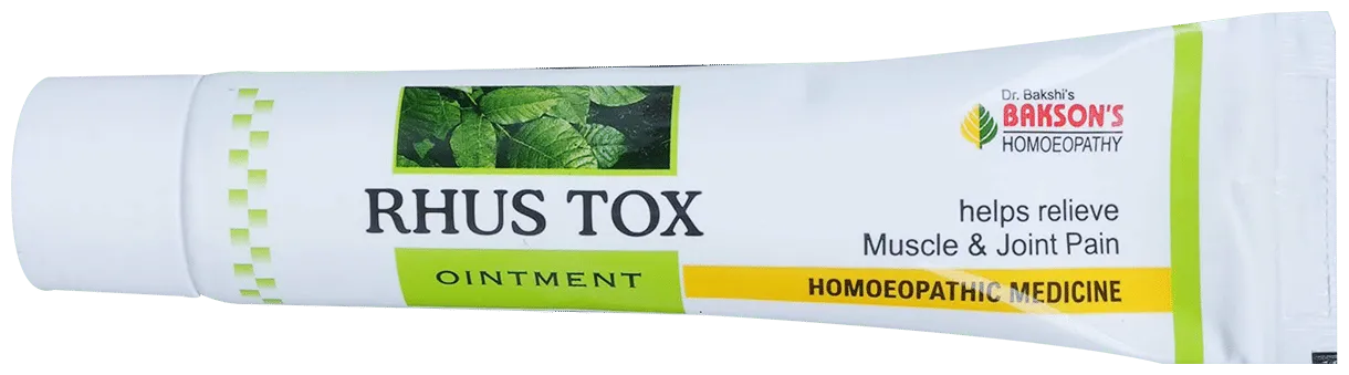 Bakson's Homoeopathy Rhus Tox Ointment - Image 5