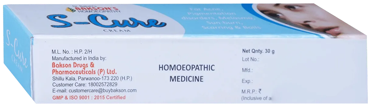Bakson's Homoeopathy S-Cure Cream - Image 4