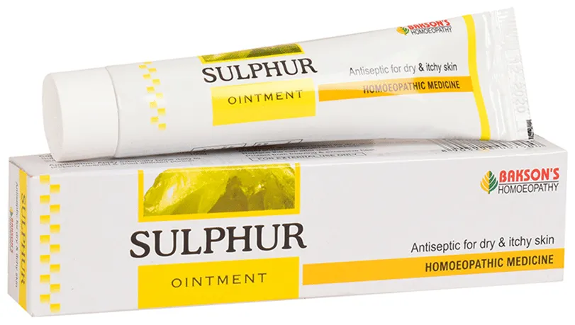 Bakson's Homoeopathy Sulphur Ointment