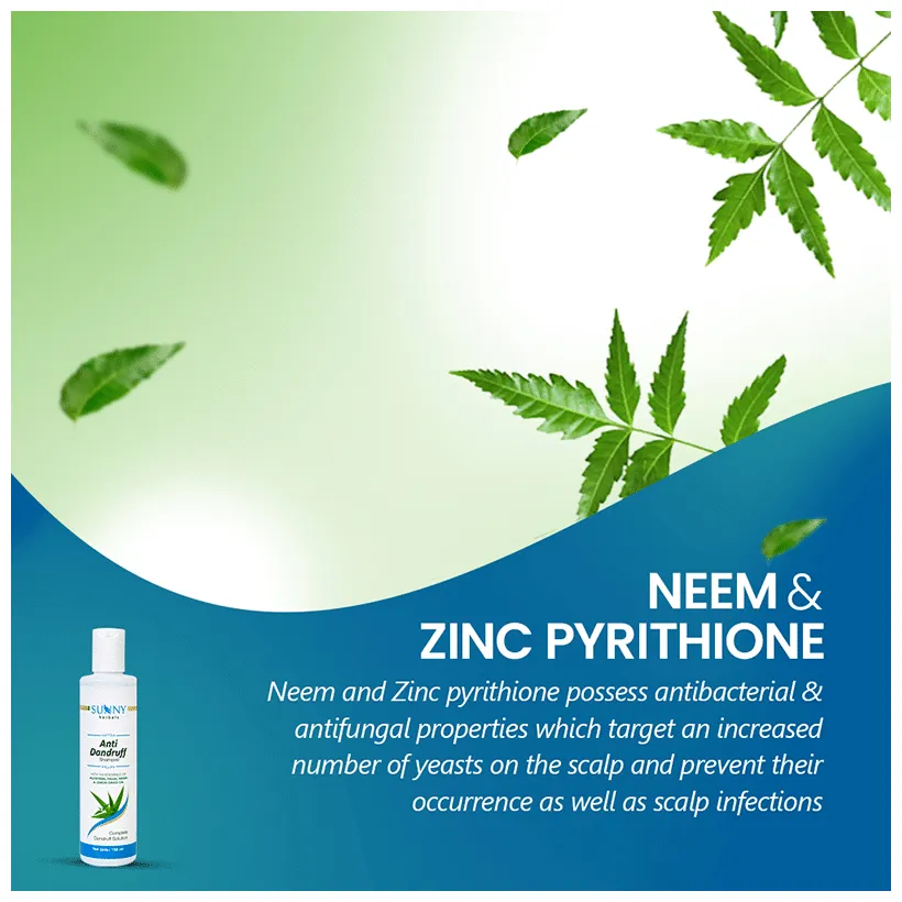 Bakson's Homoeopathy Sunny Herbals Anti-Dandruff Shampoo - Image 3