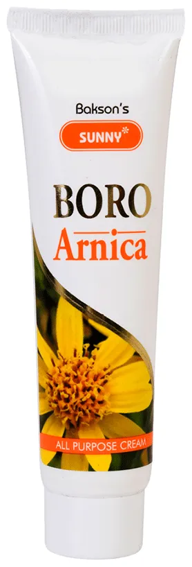 Bakson's Homoeopathy Sunny Herbals Boro Arnica Cream