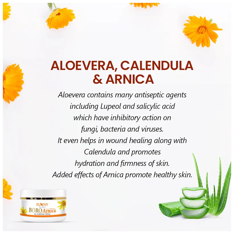 Bakson's Homoeopathy Sunny Herbals Boro Arnica Cream - Image 3