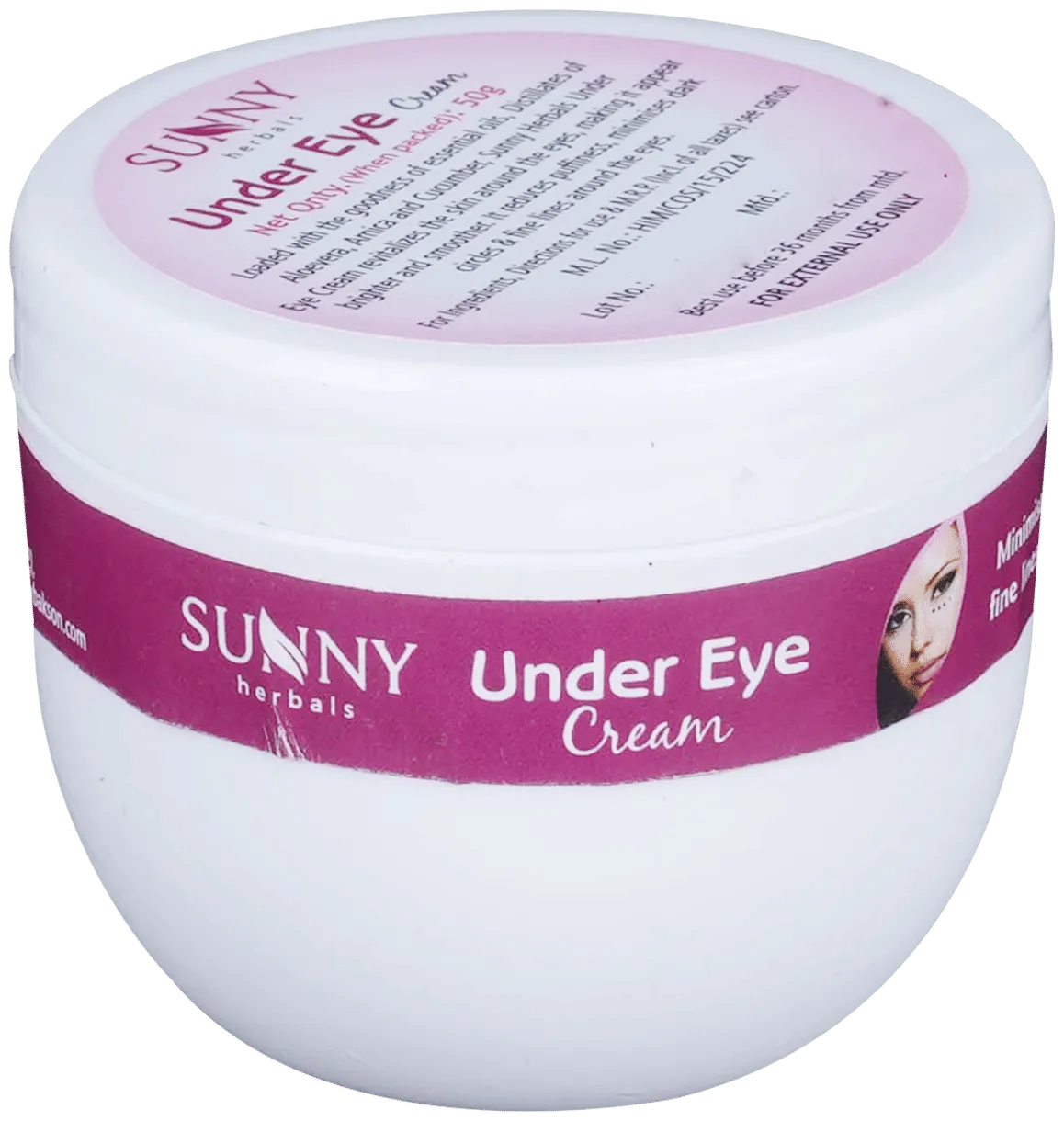 Bakson's Homoeopathy Sunny Herbals Under Eye Cream - Image 5