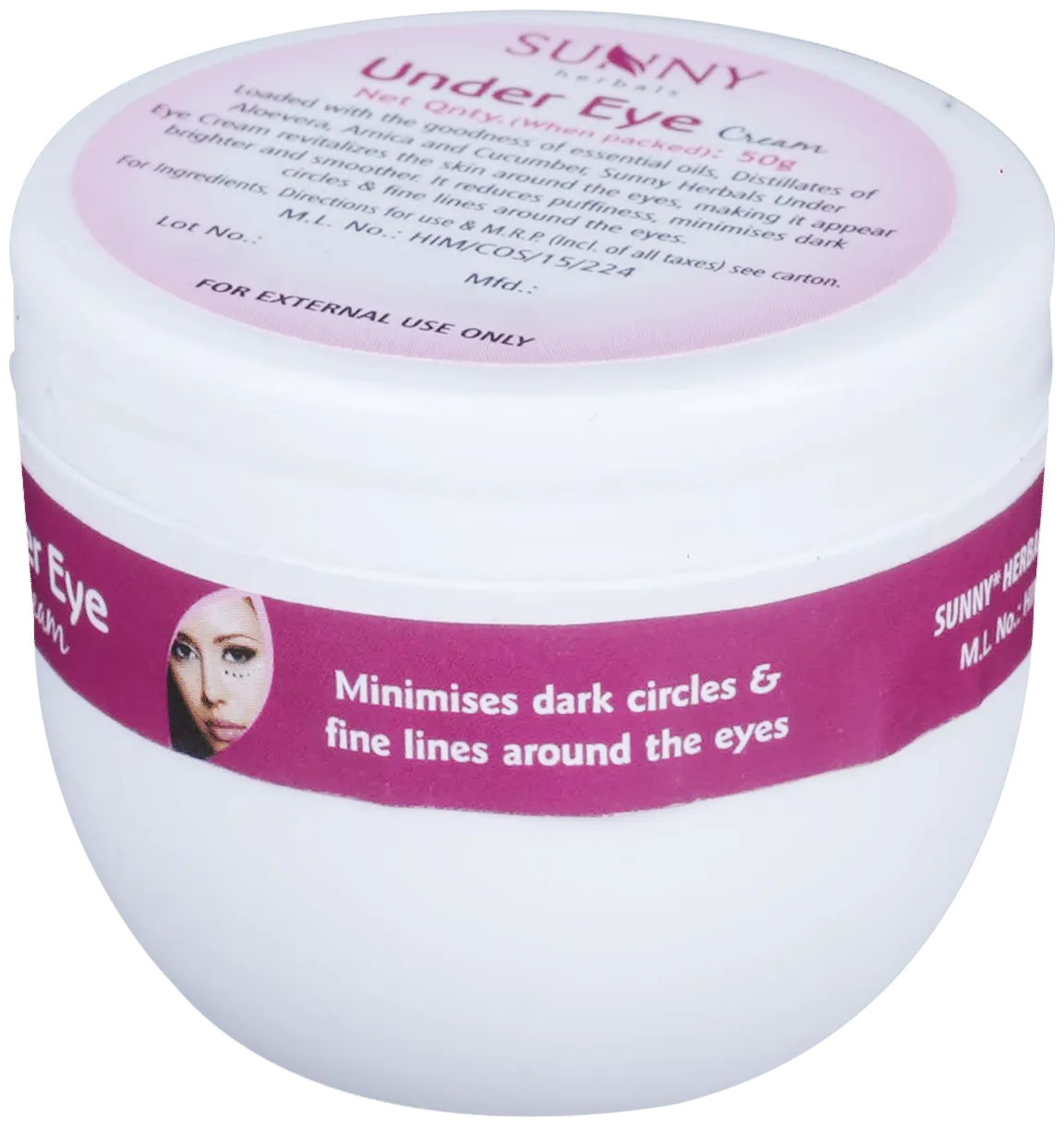 Bakson's Homoeopathy Sunny Herbals Under Eye Cream - Image 6