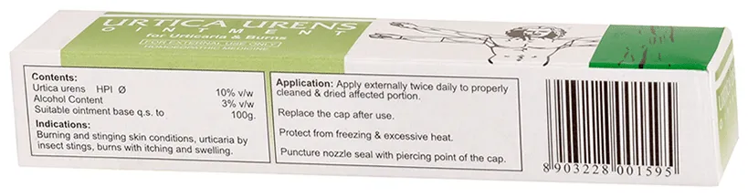Bakson's Homoeopathy Urtica Urens Ointment - Image 2