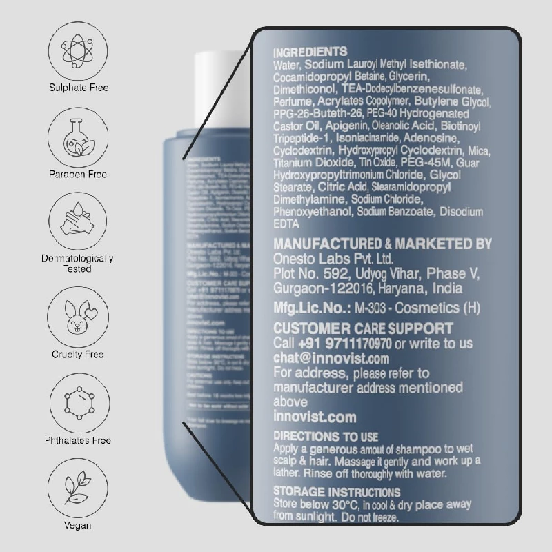 Bare Anatomy Anti Hair Fall Shampoo - Image 3