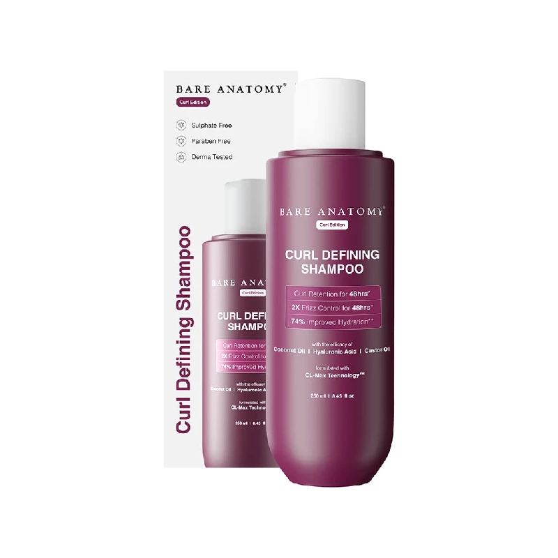 Bare Anatomy Curl Defining Shampoo Bare Anatomy Curl Defining Shampoo-Pack Size-250 ml