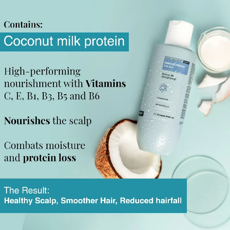 Bare Anatomy Damage Repair Hair Shampoo - Image 2