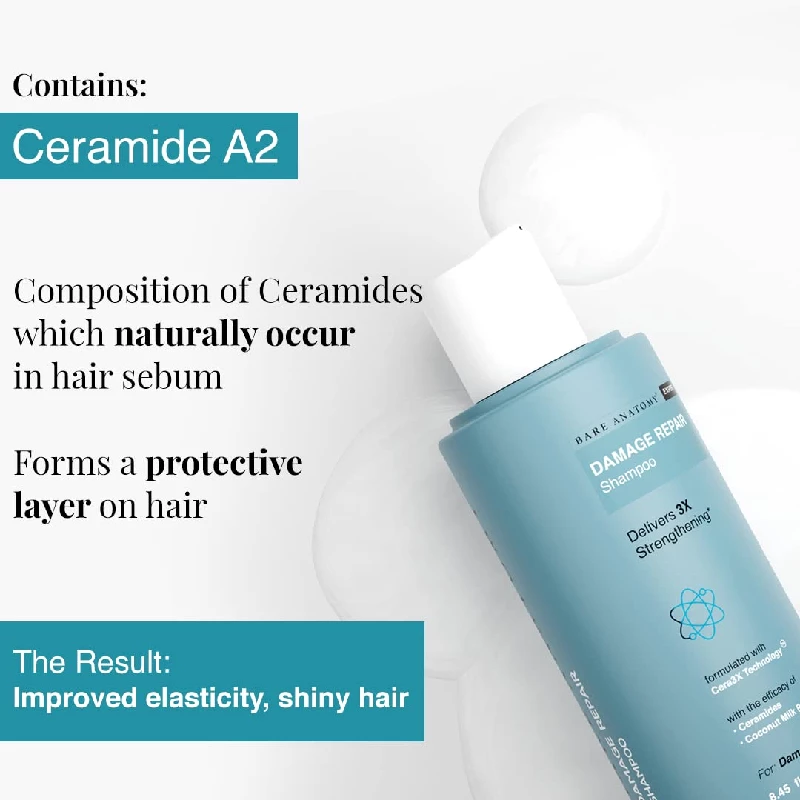 Bare Anatomy Damage Repair Hair Shampoo - Image 3
