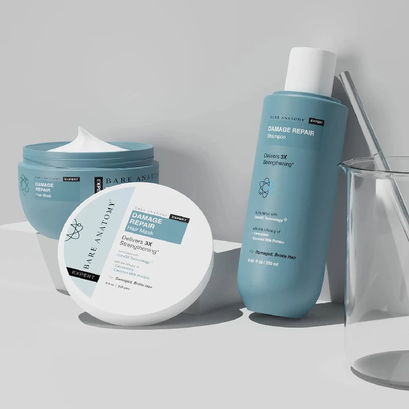 Bare Anatomy Damage Repair Shampoo & Damage Repair Hair Mask - Image 2