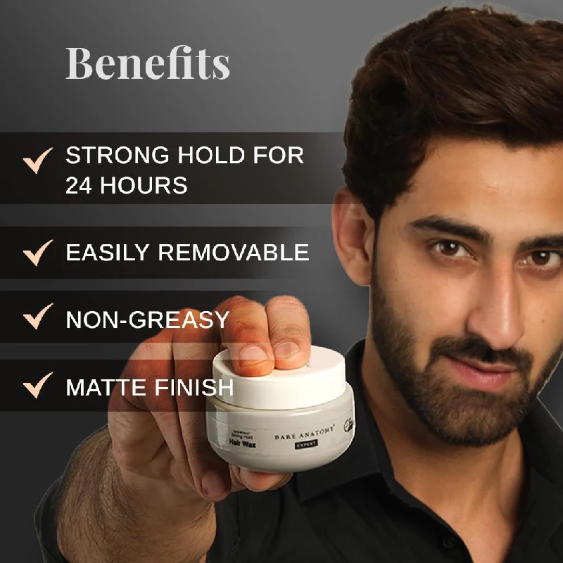 Bare Anatomy Expert 24 Hours Strong Hold Hair Wax - Image 3